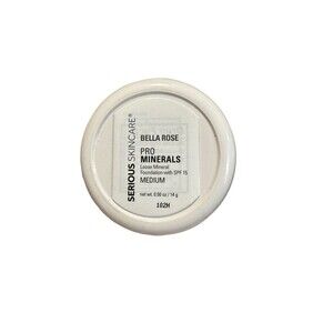 Serious Skincare Bella Rose Medium ProMinerals Foundation Matte SPF 15 New $26